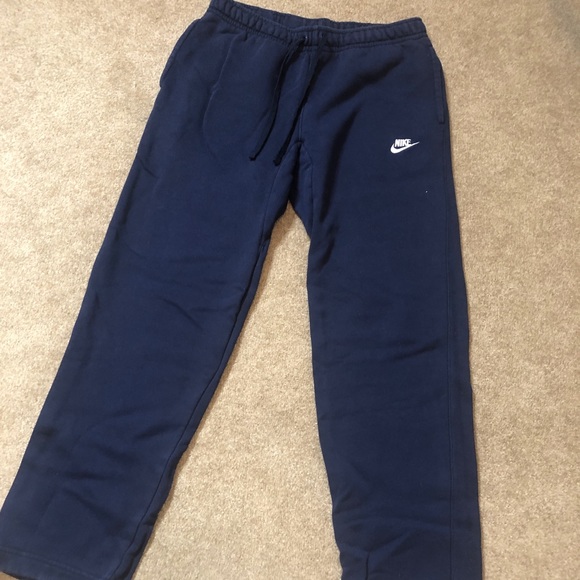 navy nike sweatpants